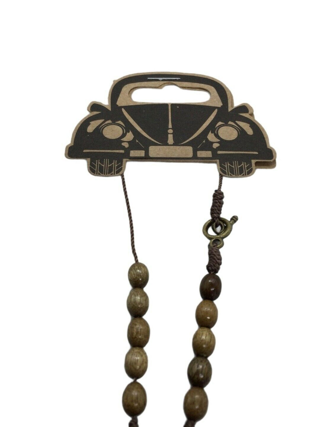 Catholic Religious St Benedict Wooden Crucifix Cross Car Mirror  Cruz St Benito 