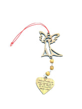 Never Drive Faster Than Your Guardian Angel Can Fly Car Charm hanging car mirror