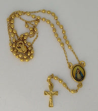 Caridad del Cobre Rosary Necklace 18 Inch - Yoruba Rosario lady of Charity 