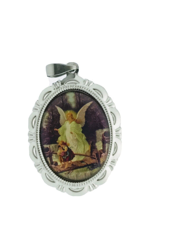 12 Guardian Angel Medal first Communion Recuerdos Para Bautizo Wholesale 