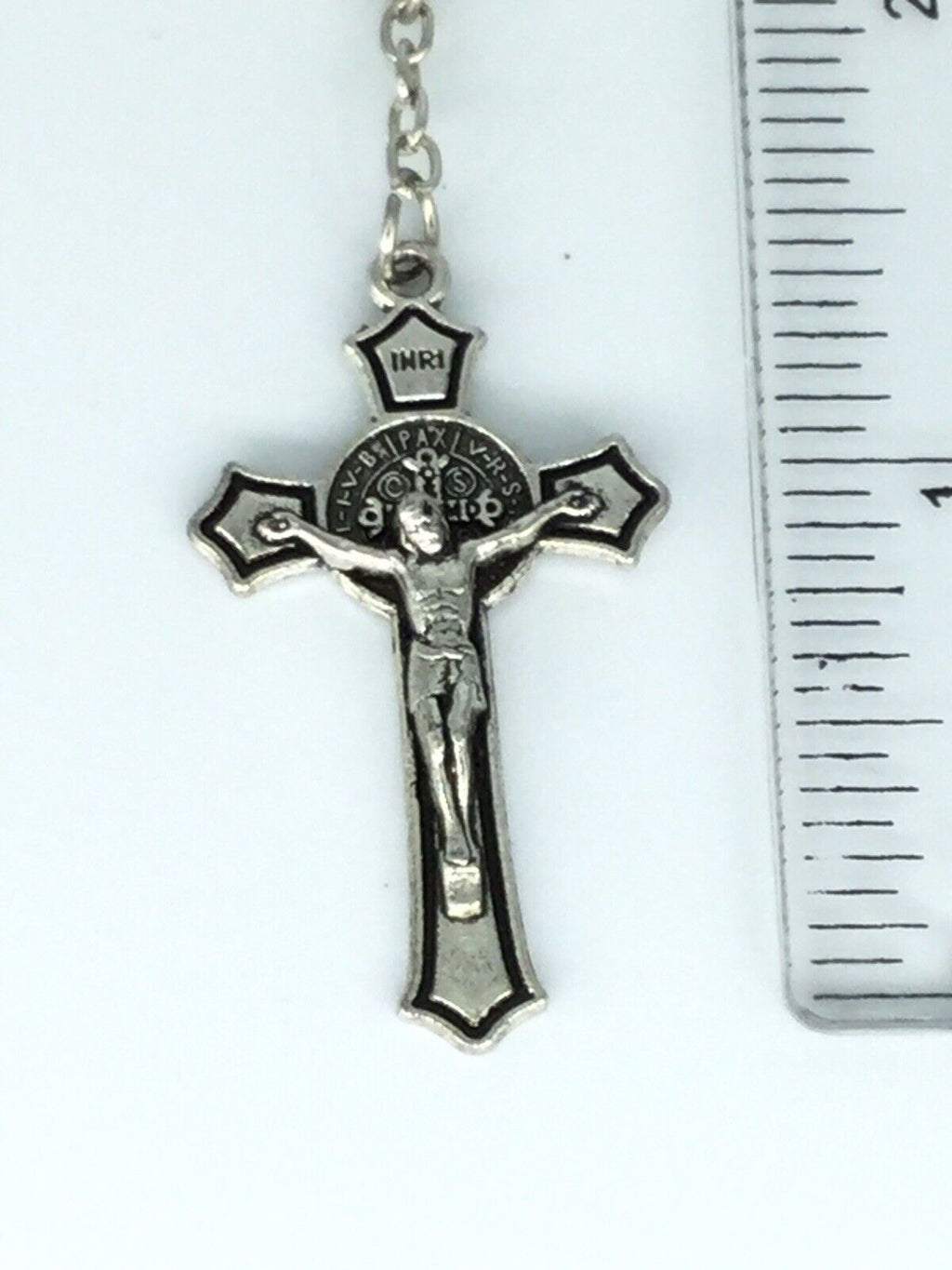 Catholic Saint St. Benedict Medal Auto Car Rosary metal Miraculous Medal Jesus