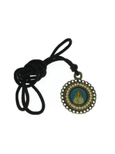 Virgen de la Rosa Mística Necklace Religious Catholic Pendant.Christian Medal