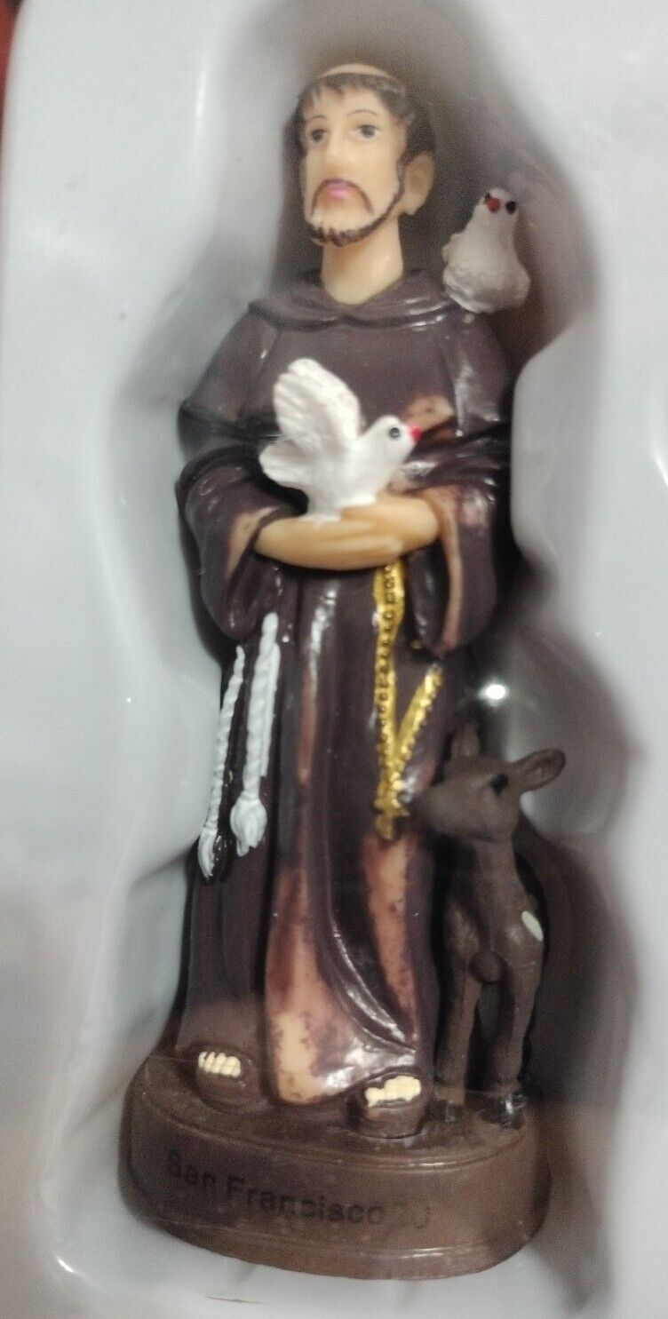  3" Assorted Saints Virgins Figurines Statues Imagenes Santos Virgenes 10 Pieces