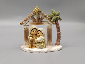 Nativity Scene Christmas Tree Ornament Miniature Holy Family Figurine Baby Jesus
