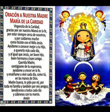 Caridad Del Cobre Children's Cross pendant charm Necklace Cruz Niños Virgen Mary