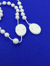 12 X Children's Rosary inexpensive Caridad del Cobre bulk White Necklace Cruz 