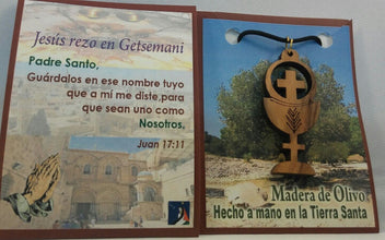12 First communion Olive wood Chalice Primera Comunión Cáliz Jerusalem Recuerdo