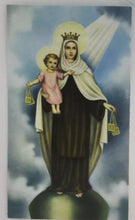 Sacred Heart of Jesus Christ Virgen of Mount Carmel Leather Scapular escapulario