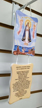 Oración a la Virgen Caridad del Cobre CUBA Wall Hanging Ceramic Plaque Cuadro 