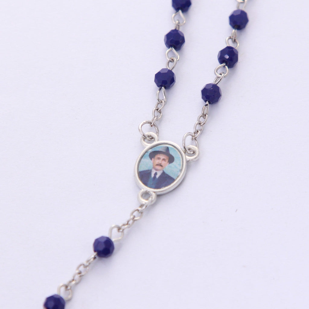 Dr. José Gregorio Hernández rosary centerpiece