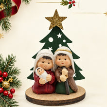 319-25007 Christmas festive Nativity display