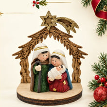 319-25008 Christmas festive Nativity display