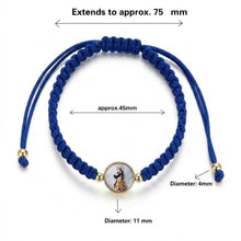 Our Lady of the Immaculate Conception blue bracelet measurements