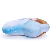 Blue Prayer Angel Mini Saints plush pillow - side view