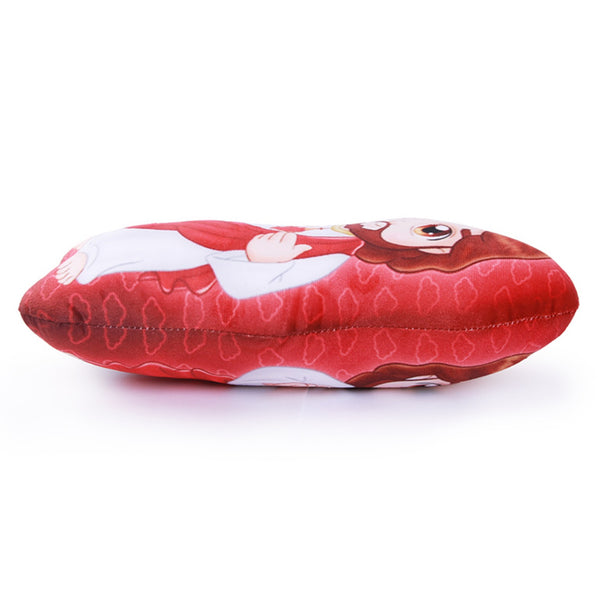 Sacred Heart of Jesus Mini Saints plush pillow - side view