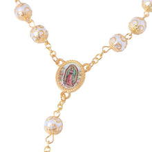 Our Lady of Guadalupe center medal close-up