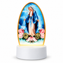 Our Lady of the Miraculous Medal 3D LED night light on white background
