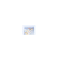 Pink cross Virgin Mary baby blessing pin in gift box