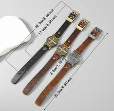 Bracelet dimensions: total length 25 cm, adjustable 17–22 cm, medal 3 cm. One bracelet per purchase; colors sold separately.
