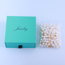 Wedding lasso rosary and turquoise jewelry box